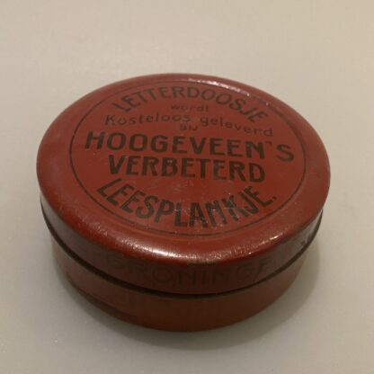 Letterdoosje M B Hoogeveen