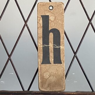 klassikale leesplank letter h
